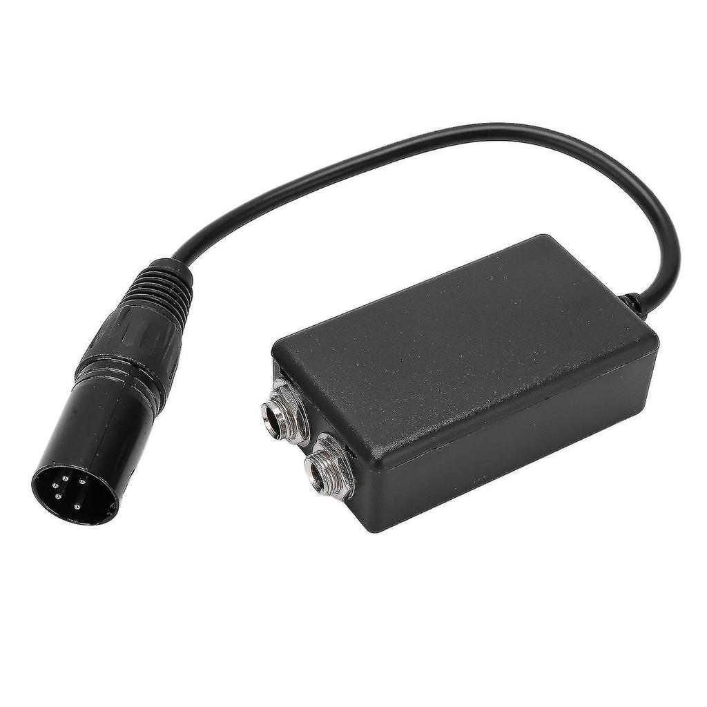 Aviation Headset Adapter Ga Dual Plugs To Airbus Xlr 5 Pin Male Adapter Headphone Extension Cable TAO