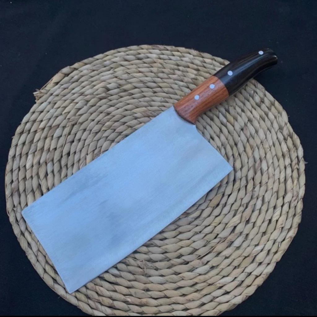 7.5 Inch Slicing Knife Powder Alloy Steel Blade Wood Handle Sharp Cleaver Meat Cutting Vegetables Handmade Husa Kitchen Knife