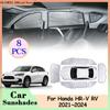 Для Honda HR-V RV3 RV4 RV5 RV6 2024 2024 2024 2024 Солнцезащитные шторки с полным покрытием для задних боковых окон автомобиля, шторки для лобового стекла, аксессуары