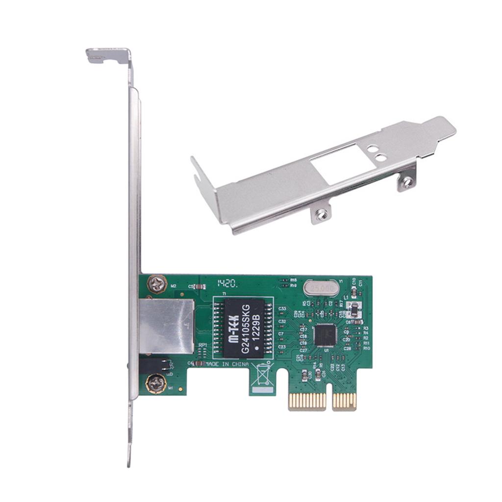 Сетевая карта RTL8111E RJ45 PCIE Gigabit Ethernet LAN 10/100/1000 Мбит/с Адаптер Сетевой адаптер Ethernet для настольного ПК