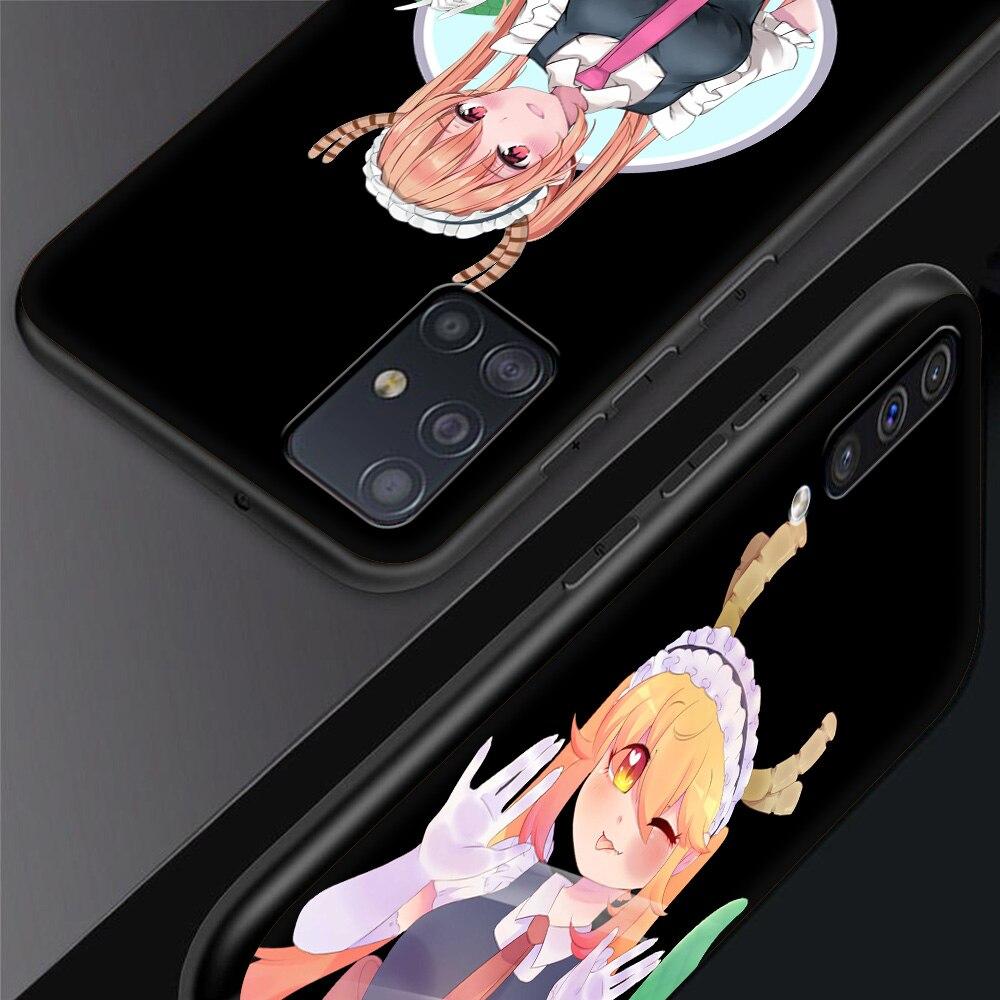 Чехол для телефона Miss Kobayashis Dragon Maid с аниме для Samsung Galaxy A51 A71 A21S A12 A11 A31 A52 A41 A32 5G A72 A02S, силиконовый чехол