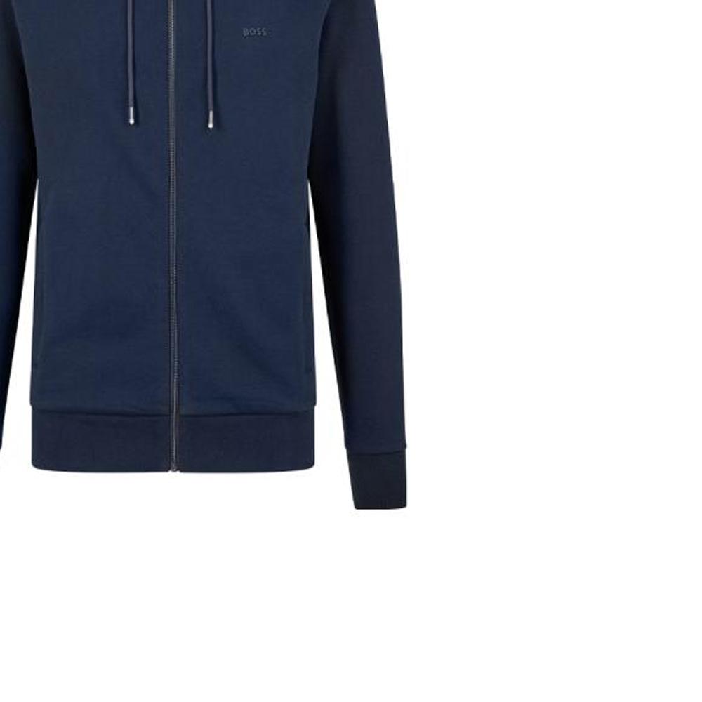 HUGO BOSS Logo Print Hooded Jacket 50471960-404