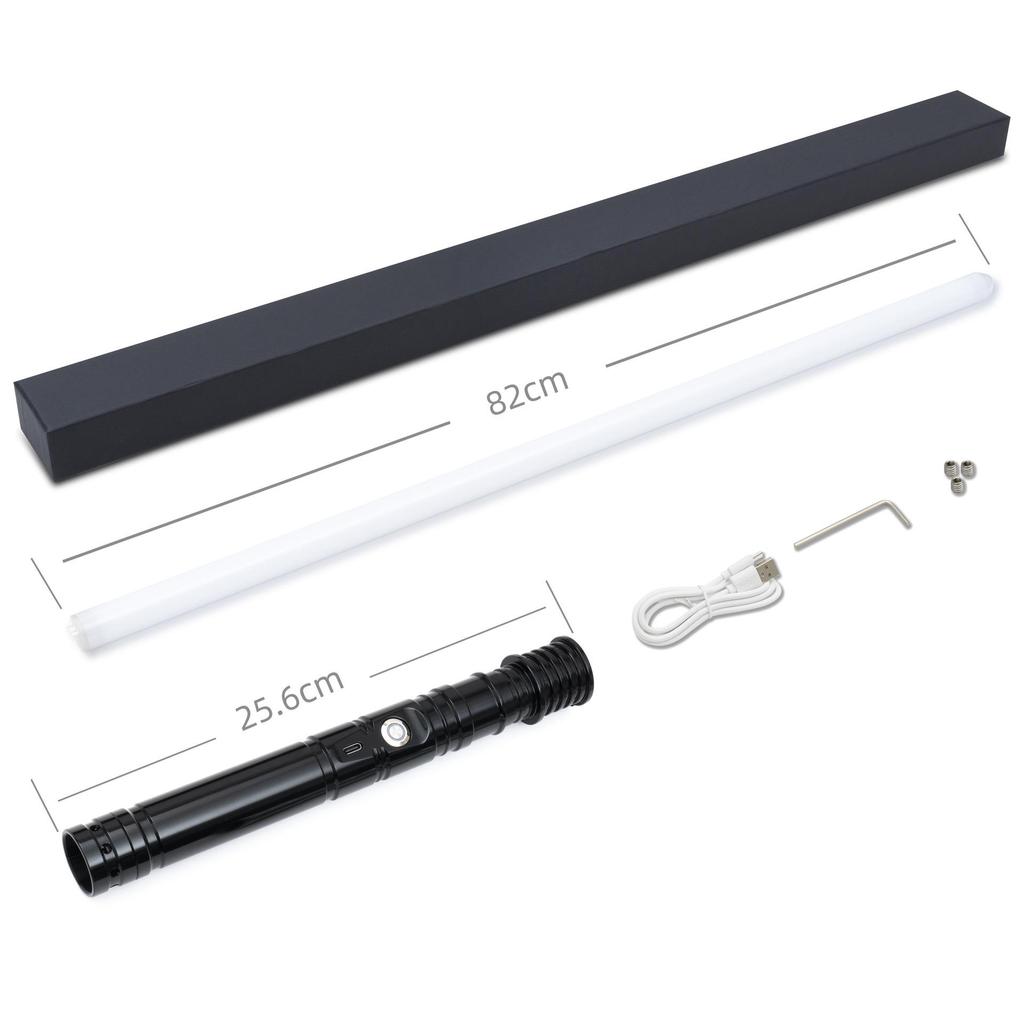 Светящийся металлический пиксельный сплав лазерный меч: Перезаряжаемая игрушка и подарок 2 в 1