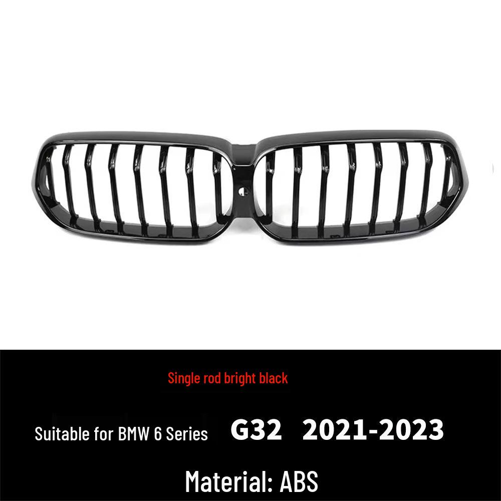 Gloss Black Kidney Grille for 2021-2023 BMW 6 Series G32