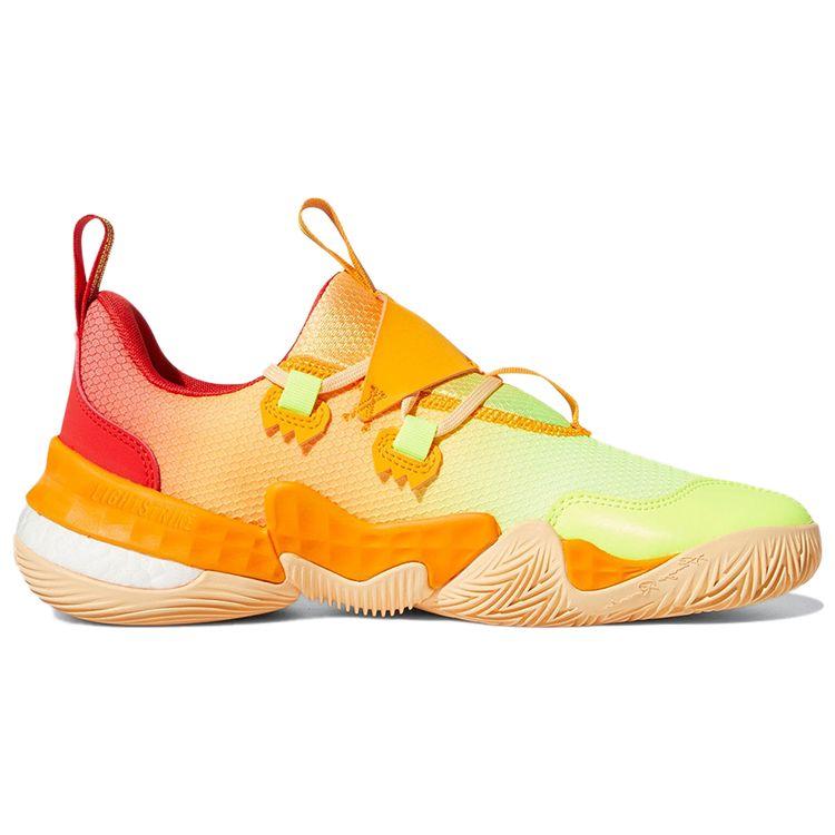 Adidas Мужские кроссовки Trae Young 1 Citrus Fade оранжевые ярко-красные Orange-Rush GY0296
