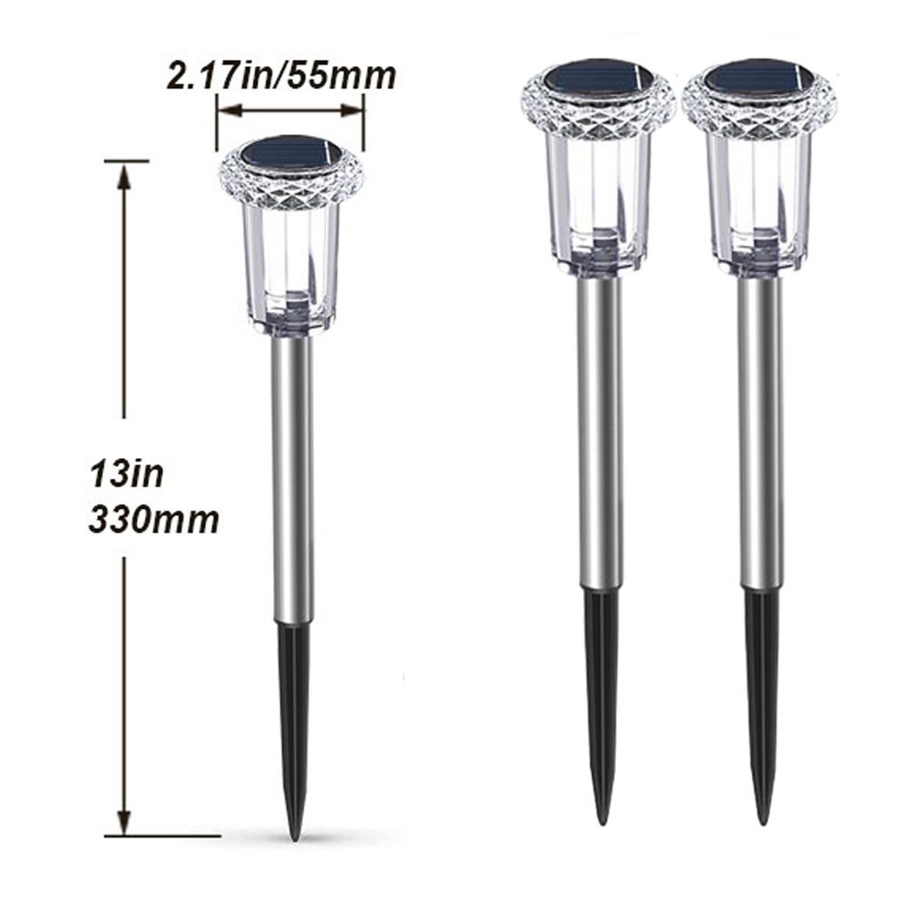 Solar Outdoor Lights Garden Lamp Solar Powered Waterproof Landscape Path Outdoor for Yard Backyard Lawn Patio Decorative