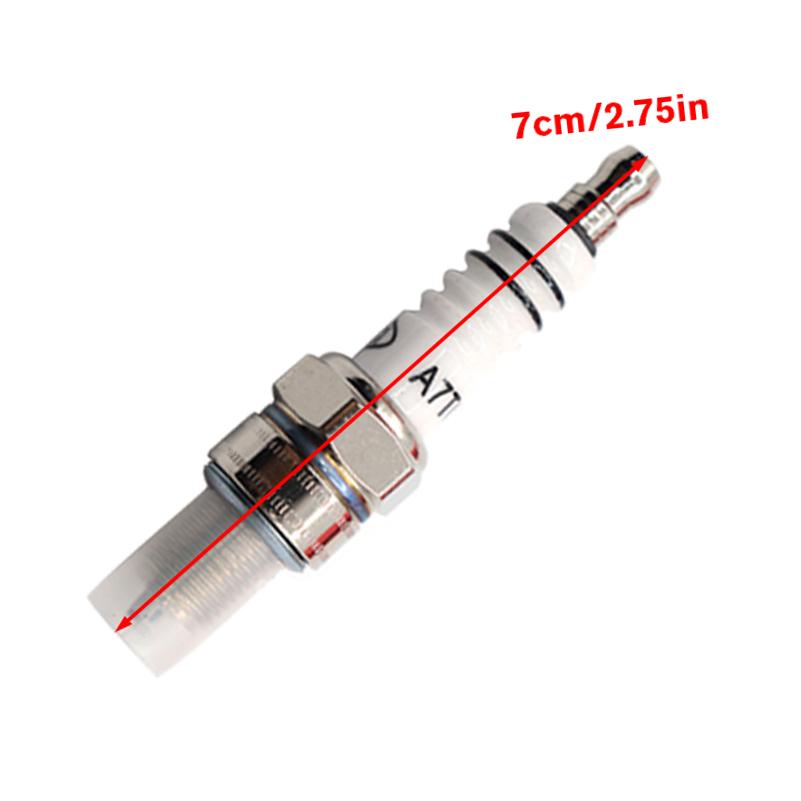 A7TC Racing 3 Electrode Spark Plug for 50cc 110cc 125cc 150cc Atv Scooter Dirt Bike Go Kart