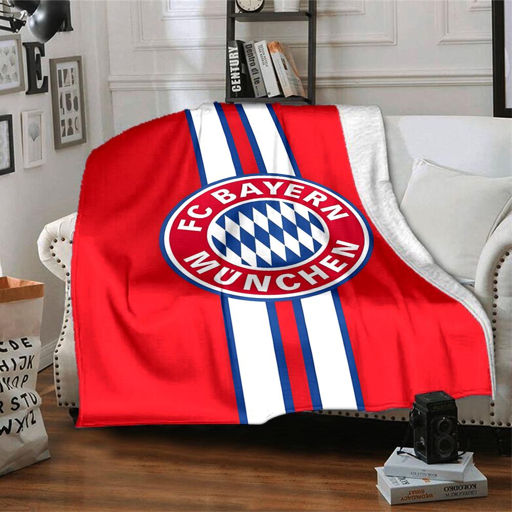 1pc Football Team (37) Blanket, Gift, for Men and Women, Soft Blanket, Good for Sofa Bed Couch Travel, Lightweight Flannel Blanket