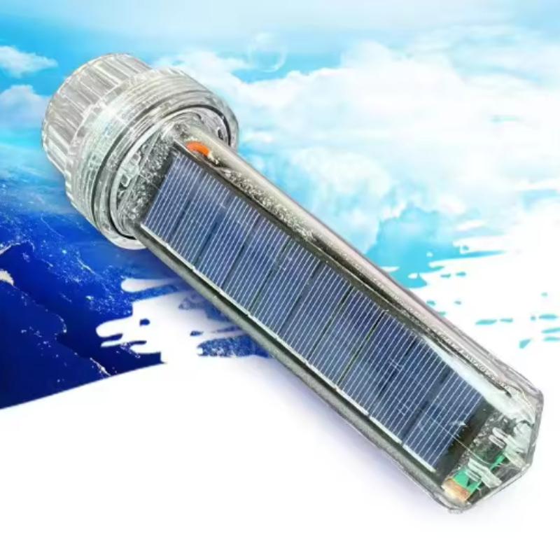 Солнечный Океанский Сигнальный Огонь Навигационный Сигнальный Огонь Водонепроницаемый Мигающий Светодиодный Ночной Предупредительный Огонь Аксессуары для Яхт и Рыболовных Судов