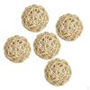 5CM Wicker Rattan Ball Decorative Lights for Wedding Home Party