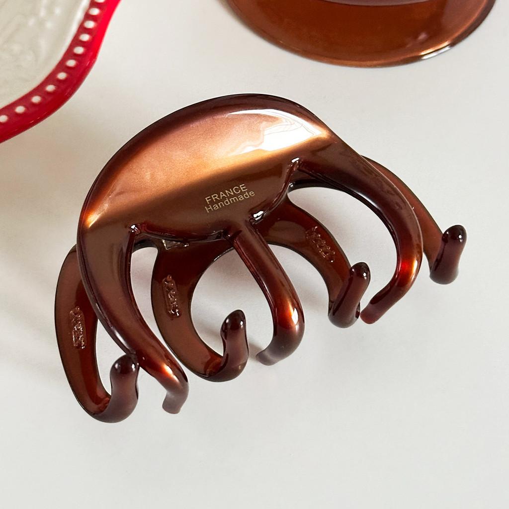 4mm Stylish Thick Acetate Hair Clip With Premium Feel For Elegant Updos And Hairstyles Fashionable