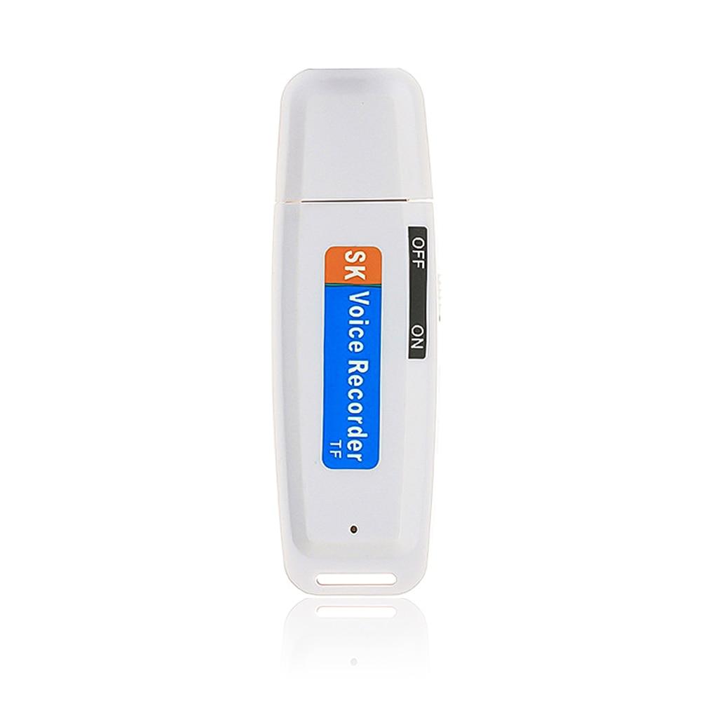 Compact USB Voice Recorder with Expandable 32GB Memory - Professional Recording Device