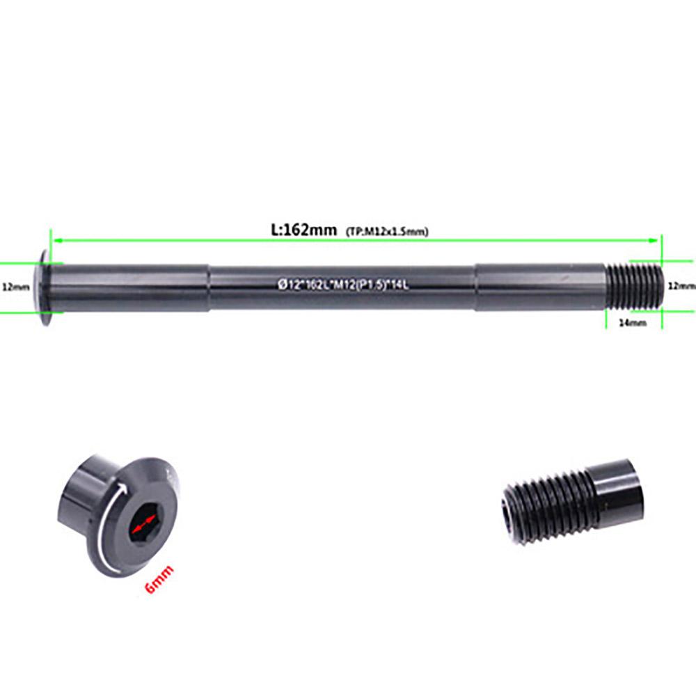 Thru Axle 12mm X 142mm Standard Thread Pitch 1.5mm For Mountain Bike Road Bike