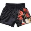 Skull Rose Flower Muay Thai MMA UFC Martial Arts Shorts Pants Kickboxing Boxing Fight Unisex Men Women Kid Quick Dry Print Elastic Polyester Training