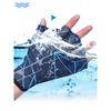 1 Pair Frog Type Silicone Girdles Swimming Hand Fins Flippers Finger Webbed Gloves Paddle Water Sports Accessories 6