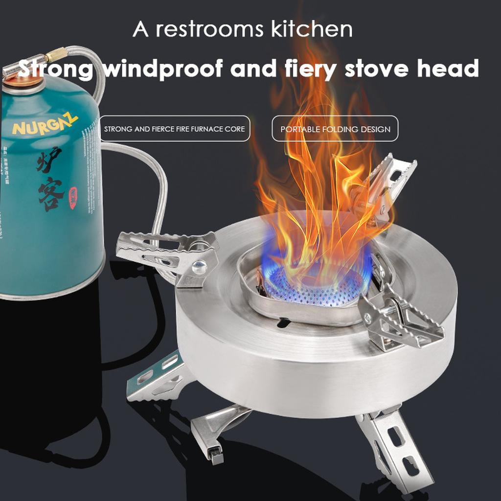 Туристическая горелка Fire-Maple Saturn мощностью 4400 Вт с высокой эффективностью
