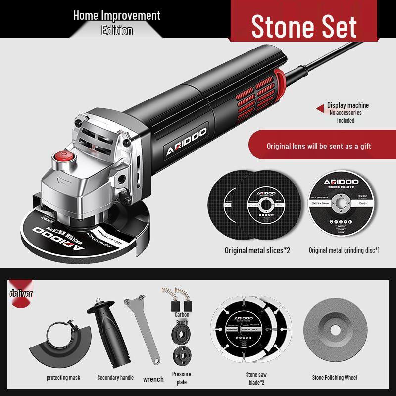 Немецкая многофункциональная угловая шлифмашина: Бытовая шлифовальная машина, полировальная машина, отрезная машина и ручной шлифовальный круг.