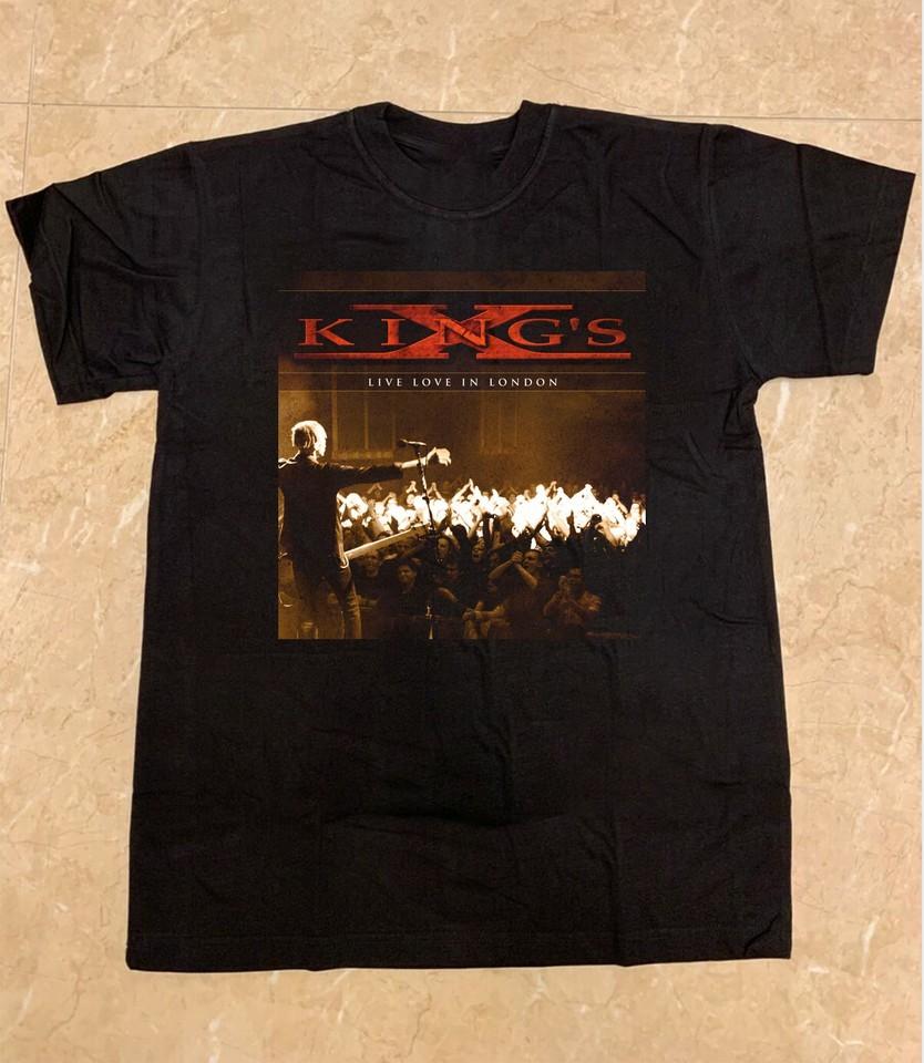 Коллекция King#039s X Live Love In London Tour Футболка от S до 5XL K721 Унисекс Футболка