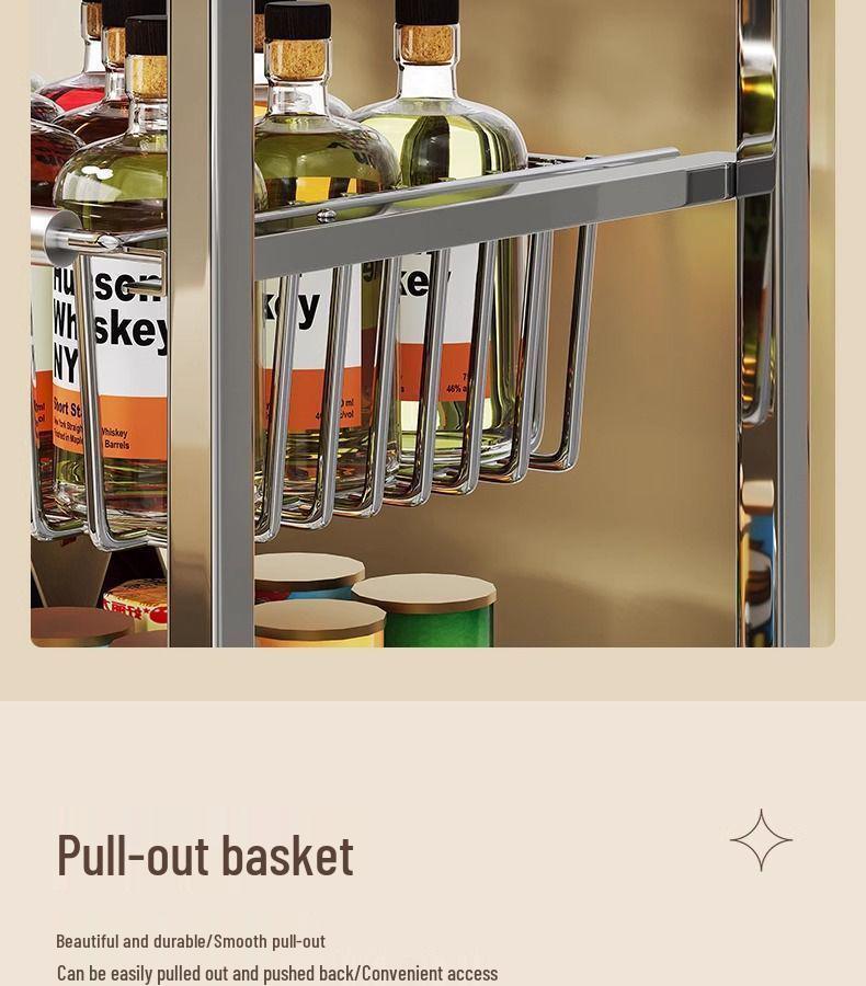 Мобильный тумбовый шкаф в античном стиле и кухонная тележка