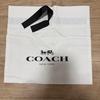 Used COACH brown leather gloves