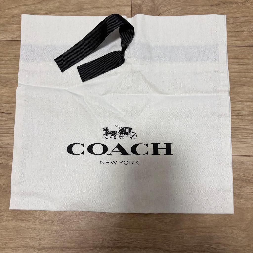 Used COACH brown leather gloves