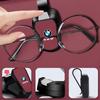 IQJD2 Car Sun Visor Glasses Holder Organizer Anti-Slip Eyewear Clip for BMW 2 5 6 7 Series F20 G20 G30 X1 X3 X4 X5 X6 F15 G05 Sticker