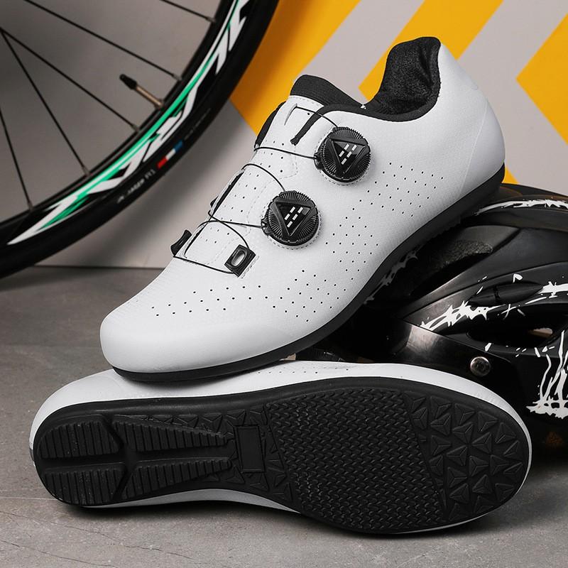 Senge Clipless Cycling Shoes Road Mountain Bikes Unisex Stiff Sole Bike Pedal Set