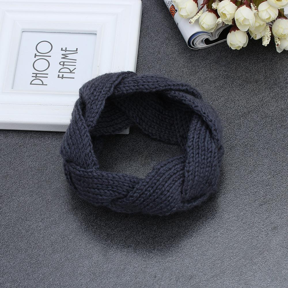New Gifts Warm Knitted Headband Twist Headwear Crochet Hair Band Vintage