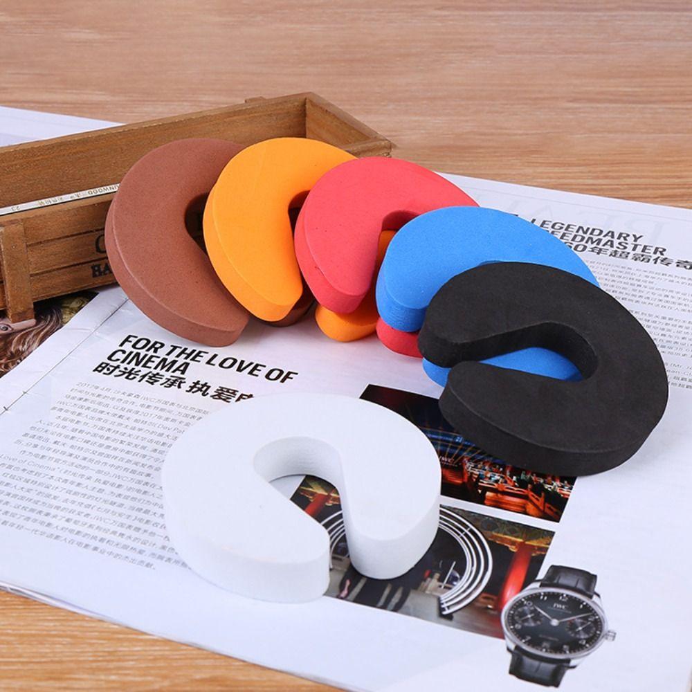 Предотвращает травмы защемления Стопор для двери Пена с покрытием из ткани ЭВА Защита пальцев Ребенок