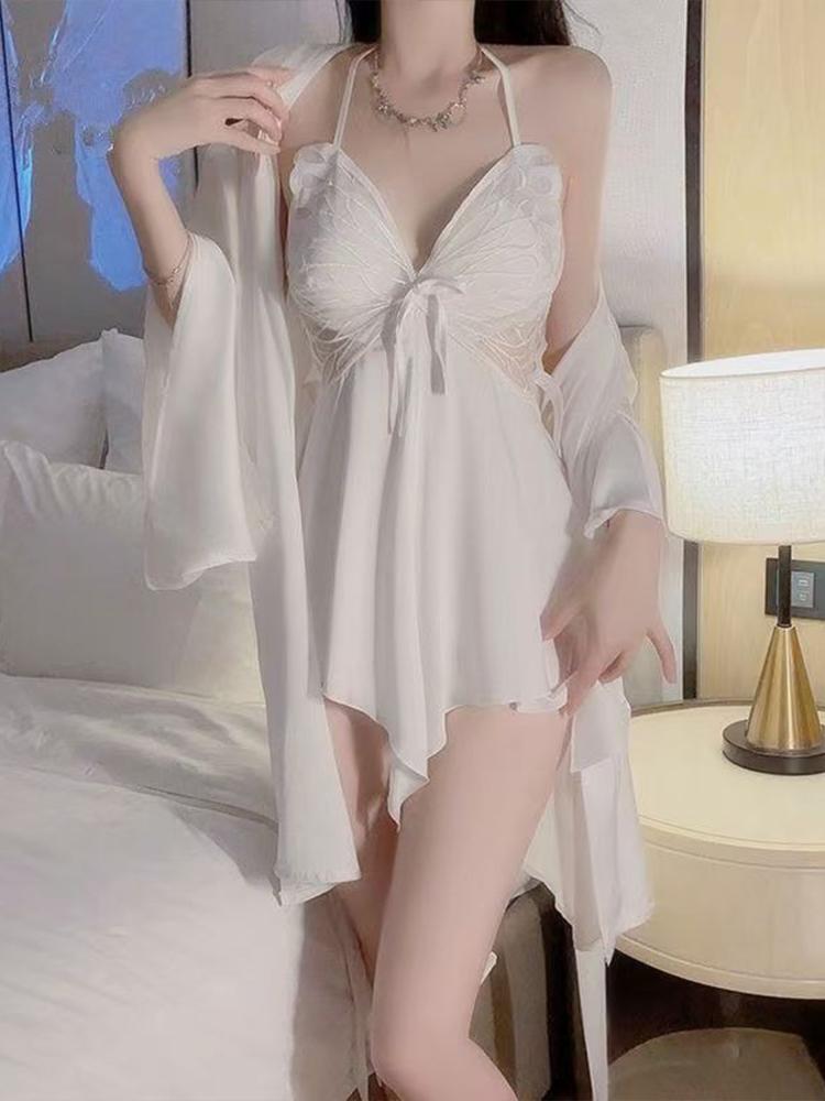 Рождественское сексуальное нижнее белье Горячее платье Косплей Костюмы Санты Красно-белая короткая юбка Веселая одежда Элегантный наряд для ролевых игр Предмет одежды