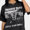 Винтажная выцветшая футболка Beastie Boys Check Your Head Черная Подарок для мужчин Женщин ГОРЯЧАЯ Унисекс Футболка