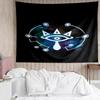 1PC Heroic Legend Crest K-pop music group Tapestry Accessories for Bedroom,Livingroom, dormitory Room Wall Decor Fan Birthday Gifts