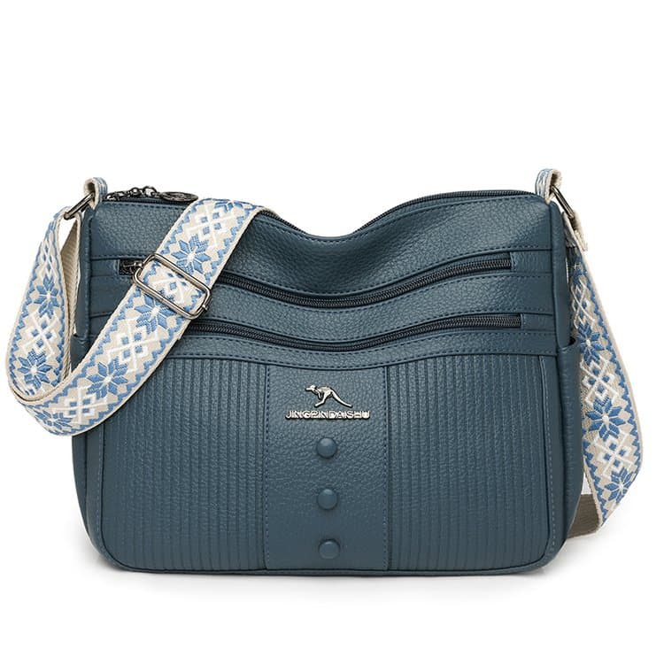 Женская модная большая вместительная сумка на плечо, сумка через плечо