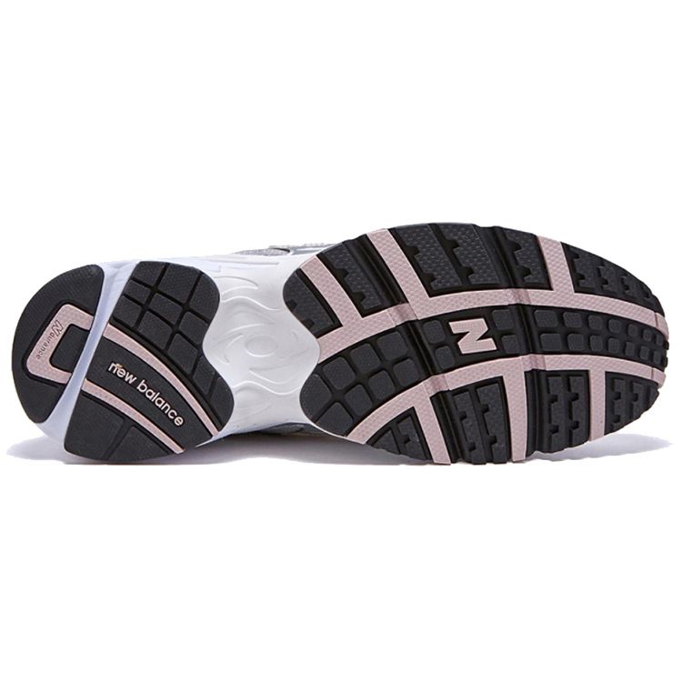 New Balance Nb 725 Удобные повседневные кроссовки с цветными блоками, низкие, унисекс, серебристо-розовые ML725F