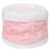 Solid Color Baby Scarf Autumn Winter Children Plush Knitted Scarves Thicken Warm O Ring Scarf Boys Girls Neck Warmer Collar