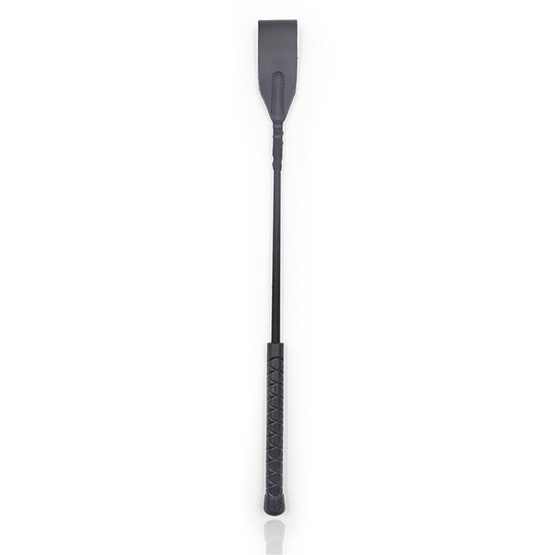 Bondage Boutique Slim Leather Riding Crop Horse Whip Pony Spanking Knout BDSM Lash Fetish Flogger Sex Toys for Women/Couples