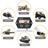 Waterproof Gasoline Engine RPM Speed Gauge Motorcycle Tachometer Working Hours Meter 2/4 Stroke Tach Hour Meter LCD Display