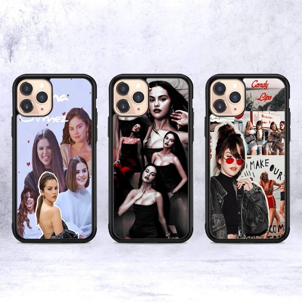 Селена Певица Гомес Для IPhone 17 16 Pro Max Air 15 14 13 12 Mini Plus 11 Жесткая Задняя Крышка Телефона из ПК+ТПУ