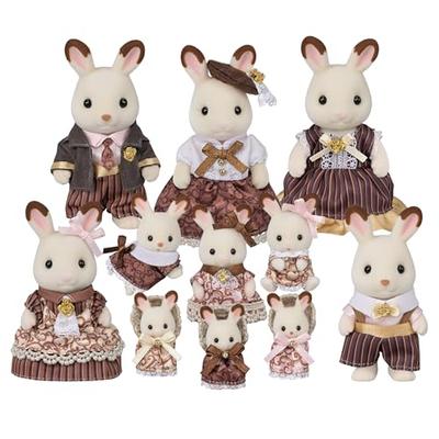 Кукла Sylvanian Families [Набор на годовщину семьи шоколадных кроликов] C-74 ST Mark Certification3 и выше Игрушка Кукольный домик Sylvanian Families EPOCH