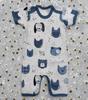Rompers 98 For Summer For Children Short Sleeves Footless Animals