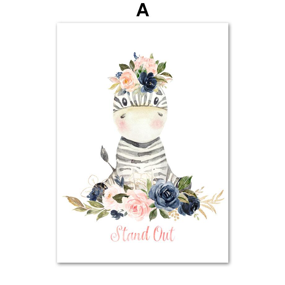 Для детской комнаты, животные, настенная живопись, холст, картина, слон, лев, жираф, бегемот, зебра, постер, домашний декор, фотографии для детской спальни