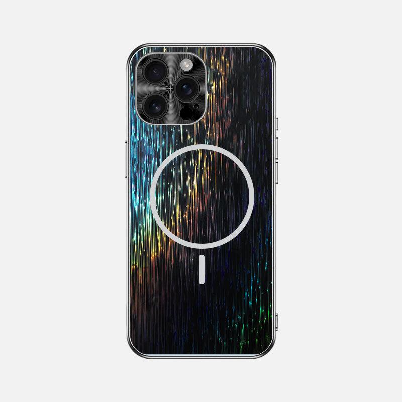 Подходит для чехла на мобильный телефон Apple 16pro цветной AGiPhone15pro легкая роскошь мужской и женский новый 14 функция магнитной застежки 13