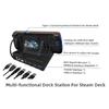 6-в-1 док-станция для Steam Deck с HDMI 2.0 4K@60Hz Gigabit-Ethernet 3 портами USB 3.0