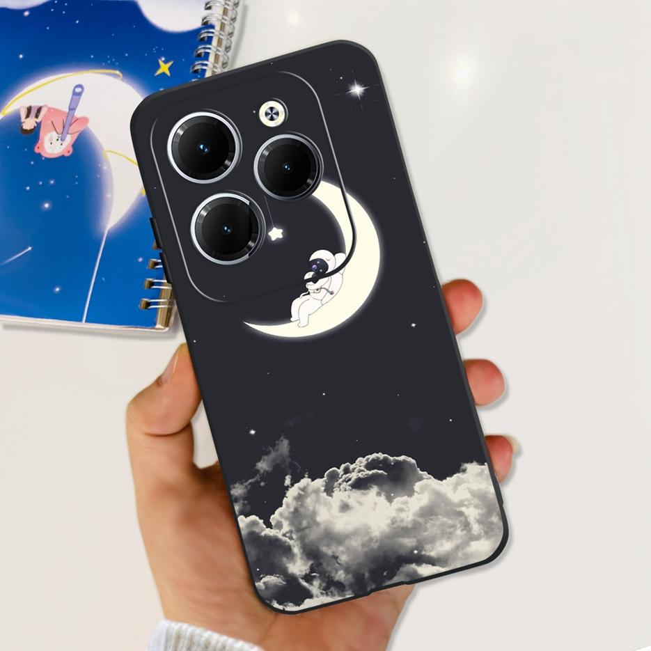 Чехол для Infinix Hot 40 Pro X6837 Милый Модный Чехол Мягкий Силиконовый Чехол для Телефона Для Infinix Hot 40i Hot40 Pro Hot40i Чехлы Бампер