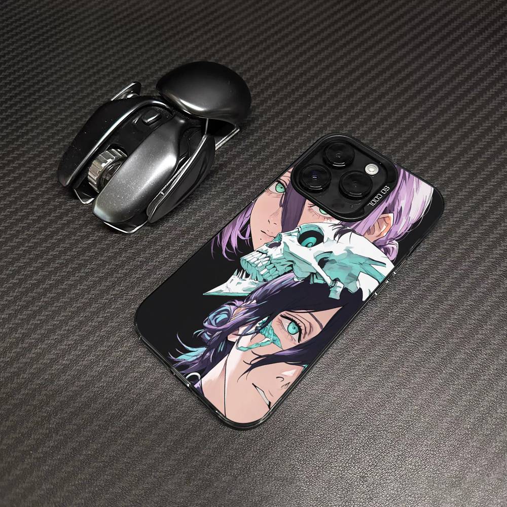 Чехол для телефона Chainsaw Man The Movie Арка Резе Цвет Серебристый Корпус Для lPhone 17 16 16e 15 14 13 12 11 Pro Max Plus