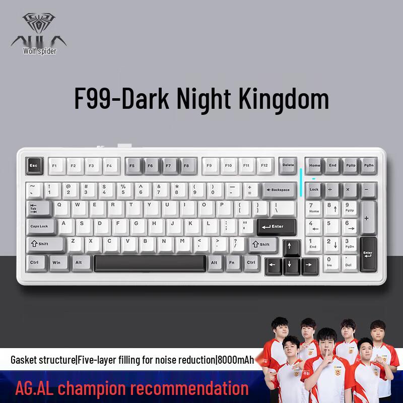 Механическая клавиатура AULA F99 Series с прокладками