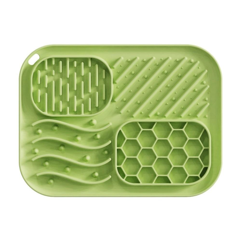 Silicone Dog Lick Mat Anti-Spill Slow Feeder Bowl New Dog Bowl Cat Feeding