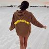 Unisex Oversized Drop Shoulder Hoodie: Trendy Sporty Casual Pullover for Autumn/Winter