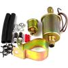 BOXI F4027 Универсальный внешний 12-вольтовый низконапорный электрический топливный насос для бензина и дизельного топлива, устанавливаемый в линию F4027