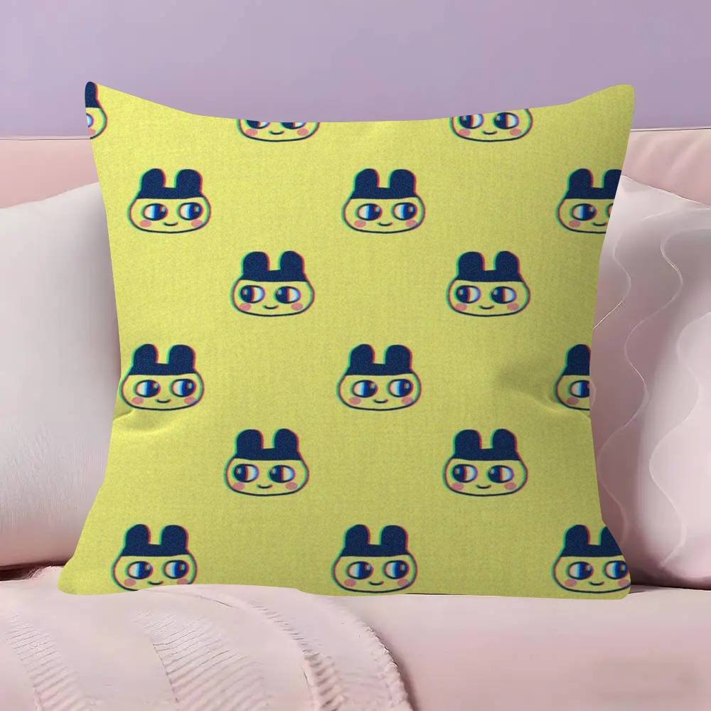Pillow Gifts Home Office Furnishings Bedroom Sofa Car Cushion Cover case 45x45cm Classic toy brand Tamagotchi Cushion